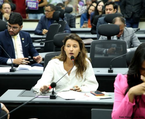 Vereadora Brisa Bracchi (PT) — Foto: Francisco de Assis