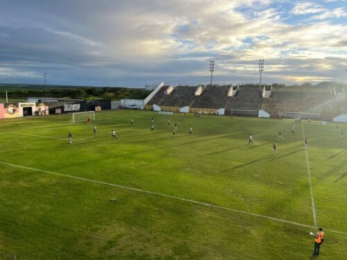 Estádio Barrettão vai a leilão na sexta-feira — Foto: Beatriz Freire / ge