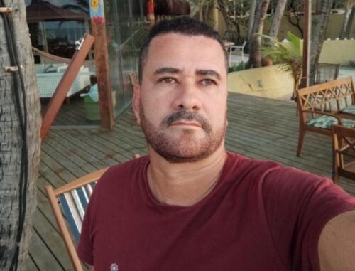 O policial militar Nilson José Bezerra da Mota, lotado no Gabinete Civil da Governadoria, foi encontrado morto às margens da BR-304, em Macaíba — Foto: Reprodução