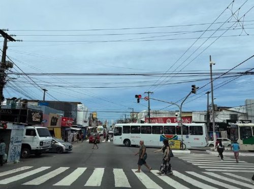 Comércio Alecrim Natal RN Rio Grande do Norte movimentação mercado lojas trânsito comércios — Foto: Augusto César Gomes/g1