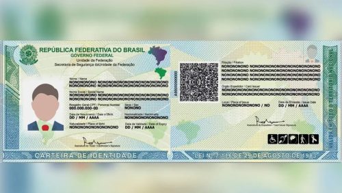 Carteira de Identidade Nacional (CIN)  — Foto: Agência Brasil