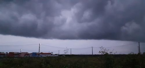 Tempo nublado no Rio Grande do Norte — Foto: Hudson Helder/Governo do RN