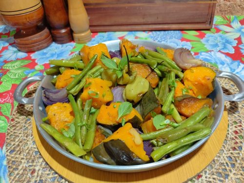 Assado de jerimum com vagem: receita nutritiva e cheia de sabor — Foto: Inter TV Costa Branca
