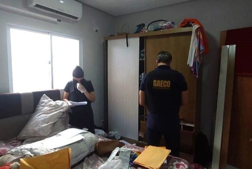 Gaeco cumpre no MA mandado contra membro de organização criminosa suspeita de clonagem de veículos no RN — Foto: Divulgação/Ministério Público do Maranhão