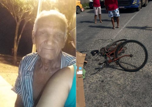 Idoso de 90 anos morre após ser atingido por carreta no Alto Oeste Potiguar — Foto: Reprodução