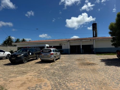 Penitenciário Estadual de Parnamirim, na Grande Natal — Foto: Sérgio Henrique Santos/Inter TV Cabugi