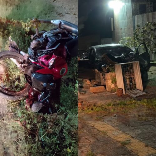 Acidente aconteceu na Estrada de Genipabu, em Extremoz — Foto: Redes sociais