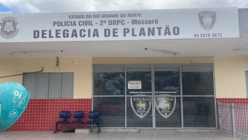 Caso foi registrado em Delegacia de Plantão de Mossoró — Foto: Pedro Hugo/Inter TV Costa Branca