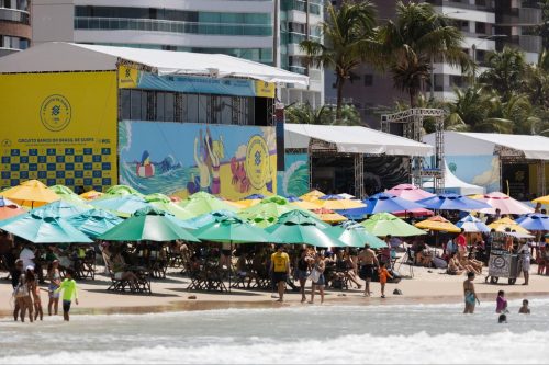 Circuito Banco do Brasil de Surfe define campeões na Praia de Miami neste domingo — Foto: Tyrone/@tyronemft