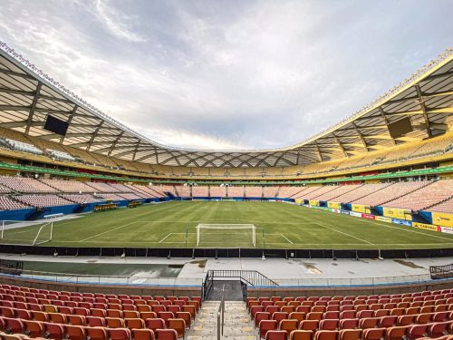 Arena da Amazônia recebe o primeiro duelo do acesso — Foto: João Normando/Amazonas FC