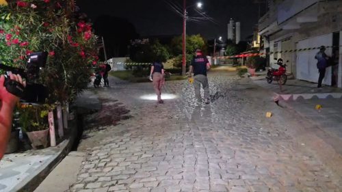 Crime ocorreu na noite de terça-feira (11), em Mossoró — Foto: Giro Policial/Cedida