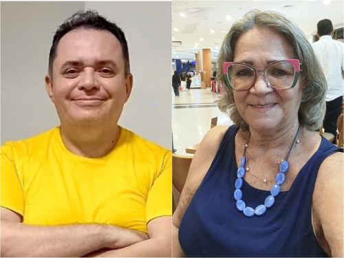 Rodrigo Bolsonaro e Socorro Batista formam chapa do Agir — Foto: Reprodução