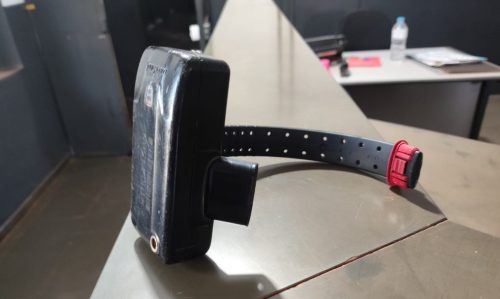 Ao todo, RN possui cerca de 3.900 tornozeleiras eletrônicas ativas — Foto: Polícia Militar