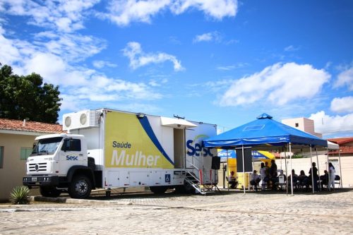 Unidade Móvel Sesc Saúde Mulher — Foto: Divulgação/Sesc RN