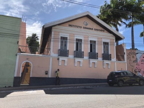 Instituto Câmara Cascudo, localizado no Centro de Natal. — Foto: Vinícius Marinho/Inter TV Cabugi