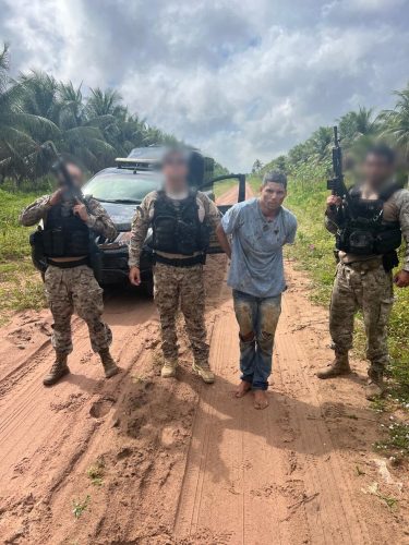 Mais um dos fugitivos foi recapturado pela Polícia Penal — Foto: Divulgação