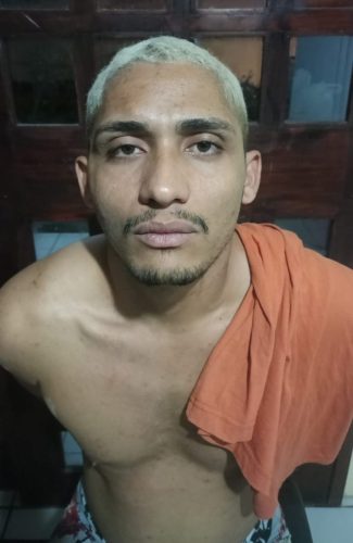 Rodrigo da Silva Nascimento, de 26 anos, foi recapturado em Sousa, na Paraíba — Foto: Divulgação/Seap