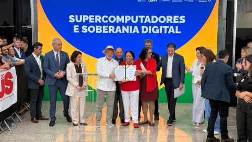 Lula anuncia implementação de supercomputador no PAX — Foto: Fernanda Zauli/g1 RN